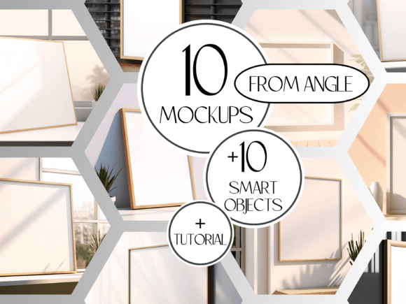 Download 10 Frame Mockup Bundle, Frame PSD Mockup - Frame mockup bundle Collection