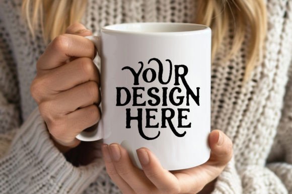 Download Blank Mug Mockup Winter White Coffee Mug - Blank mug mockup Collection